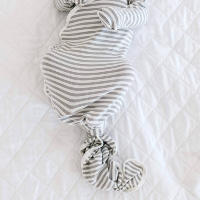 Newborn Knotted Gown - Everest