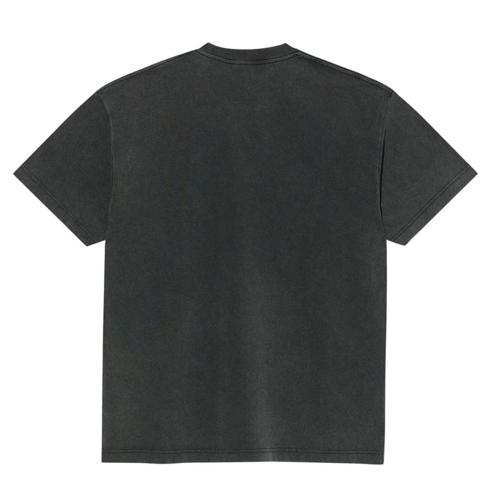 Polar Skate Co. Metal Logo T-Shirt Silver Black