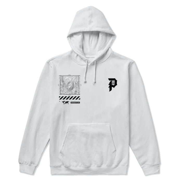 Primitive x Call Of Duty Mapping Dirty P Hoodie White