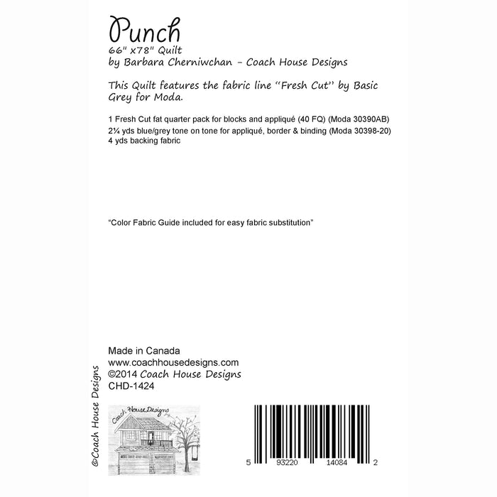 Punch Quilt Pattern