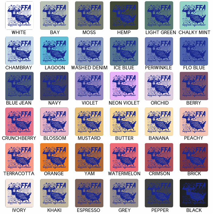 Retro FFA– Comfort Colors T-Shirt