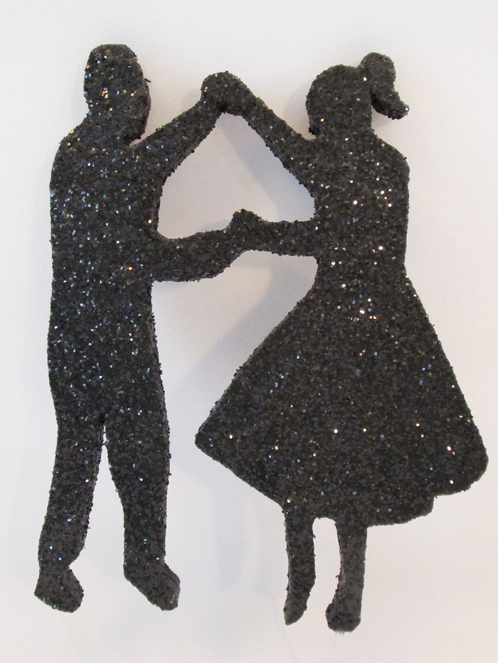 Rock & Roll Dancing Couple Cutout