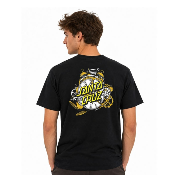 Santa Cruz Grabke Exploding Dot T-Shirt Black