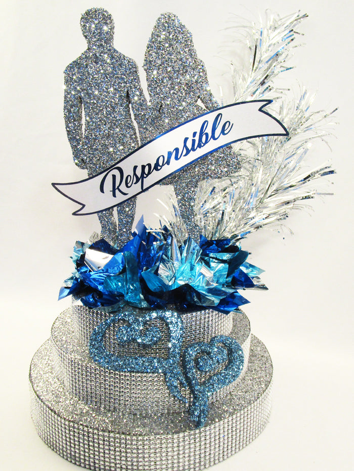 Anniversary centerpiece - Designs by Ginny