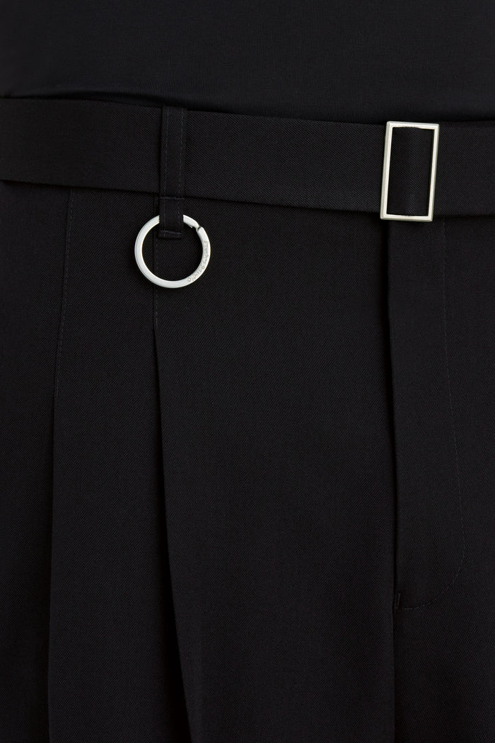 ETUDES STUDIO SUIT PANT CARGO POCKETS BLACK 5