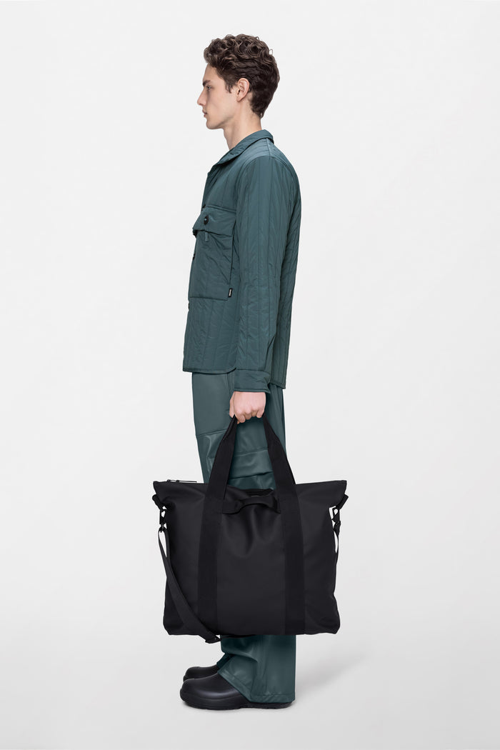 RAINS Tote Bag Black 22L H44 x D11 x W55 cm Tote