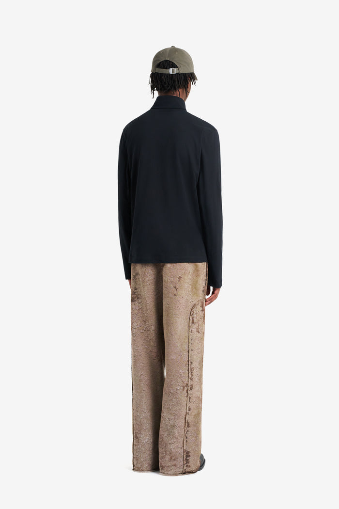 ETUDES STUDIO TURTLE NECK TEE SHIRT E BLACK 4