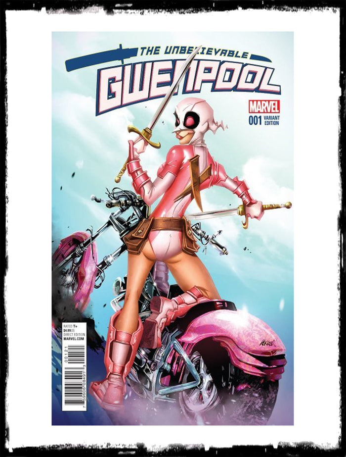 UNBELIEVABLE GWENPOOL - #1 FRANCISCO HERRERA 1:25 INCENTIVE VARIANT (2016 - NM)