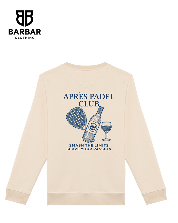 XXS / Raw Natural (Navy Blue logo)
