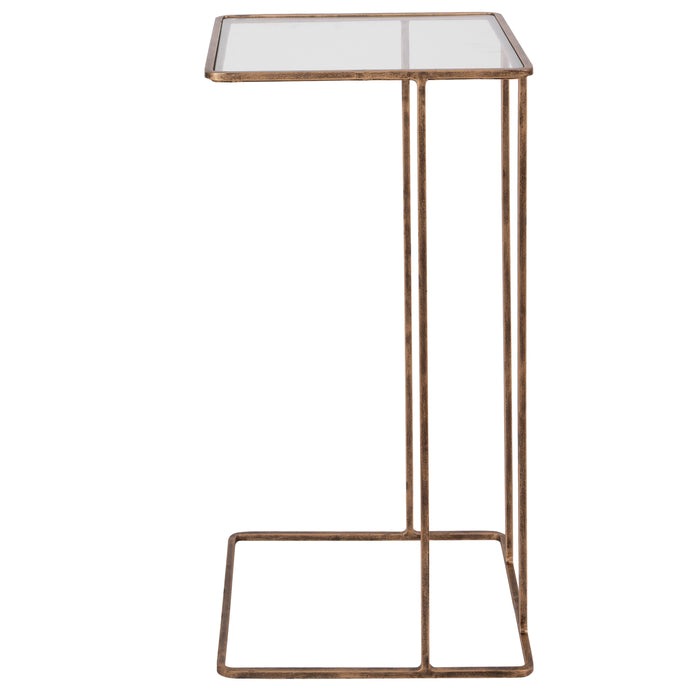 Uttermost Cadmus Gold Accent Table