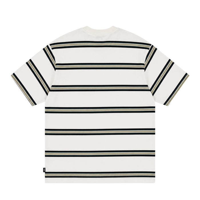 Vans Mesa Stripe T-Shirt White Green