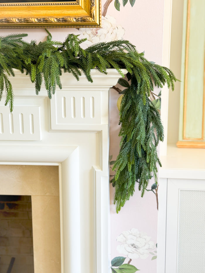 Willow Pine Garland 73”