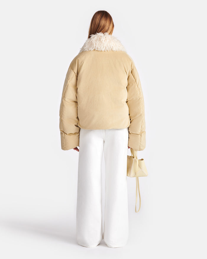 Zacharie - Jacket - Beige/Creme
