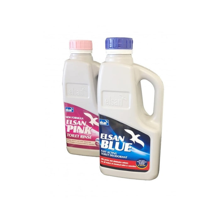 1 Ltr Elsan Blue/Elsan Pink Twinpack