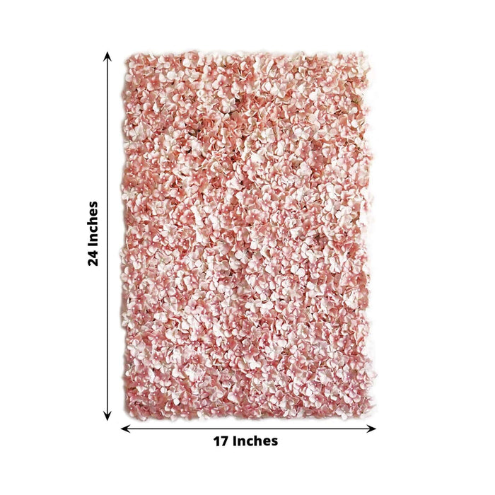 Pink confetti backdrop measuring 24x17 inches for events and decor.