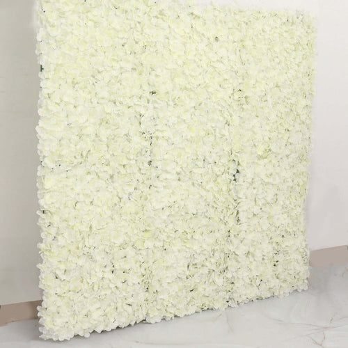 White floral wall panel for decoration