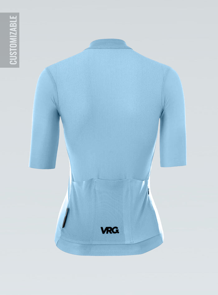138 MFU Custom VRG Pale Blue Short Sleeve Jersey
