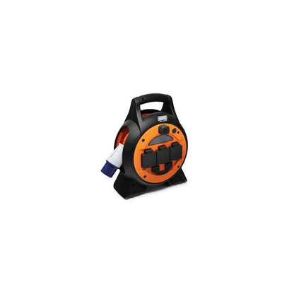 15M Roller Mobile Mains Power Unit with LED Light