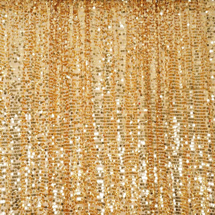 Shimmering gold sequin fabric background for glamorous designs. #whtbkgd