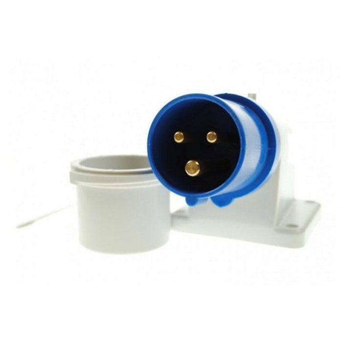 240v Caravan Inlet Socket with Cap