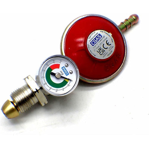 37mbar Propane Gas Regulator With Pressure Gauge