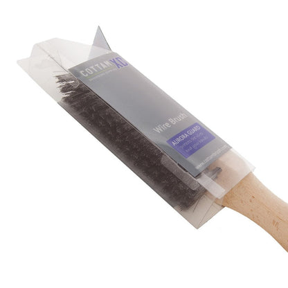 4 Row Steel Wire Brush w/ Scraper