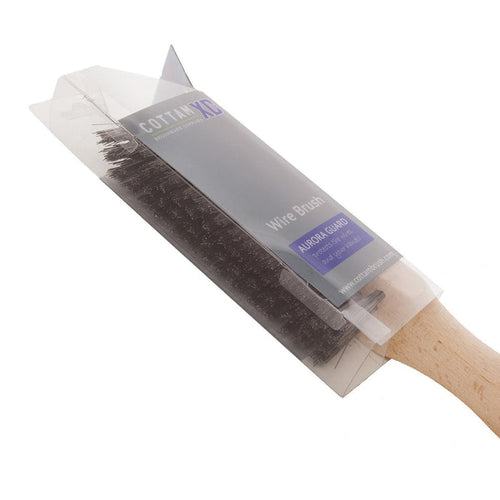 4 Row Steel Wire Brush w/ Scraper