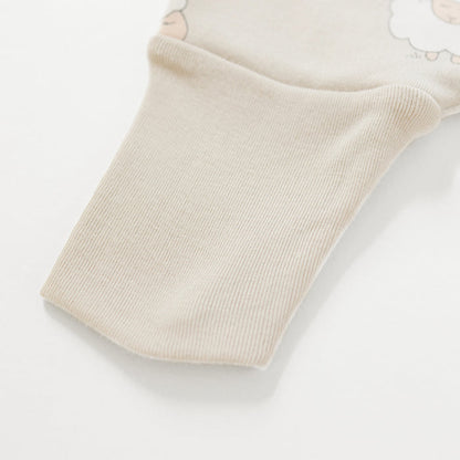 4 Season® Baby Sleep Bag with Feet, Merino Wool & Organic Cotton, Sheep