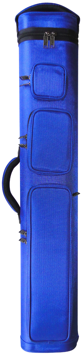 4x8 Rugged Blue DOUBLE STRAP Cue Case