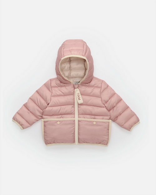 7AM Enfant Compact Warm Roll Me Puffer in Ash Rose