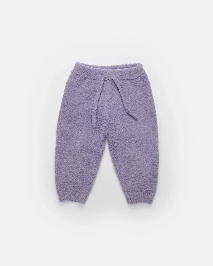 7AM Enfant Fuzzy Boxy Lounge Pant in Taro