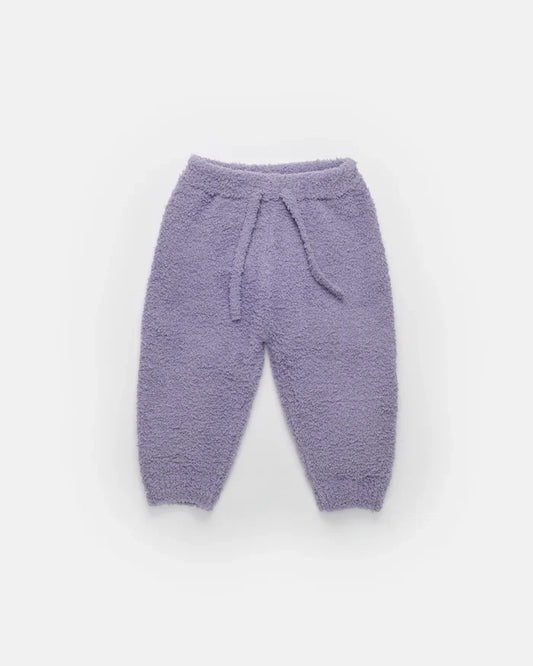 7AM Enfant Fuzzy Boxy Lounge Pant in Taro