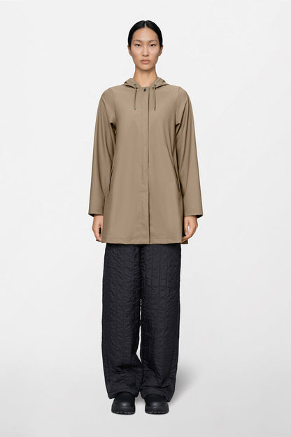 RAINS A-Line W Jacket Beige Jacket