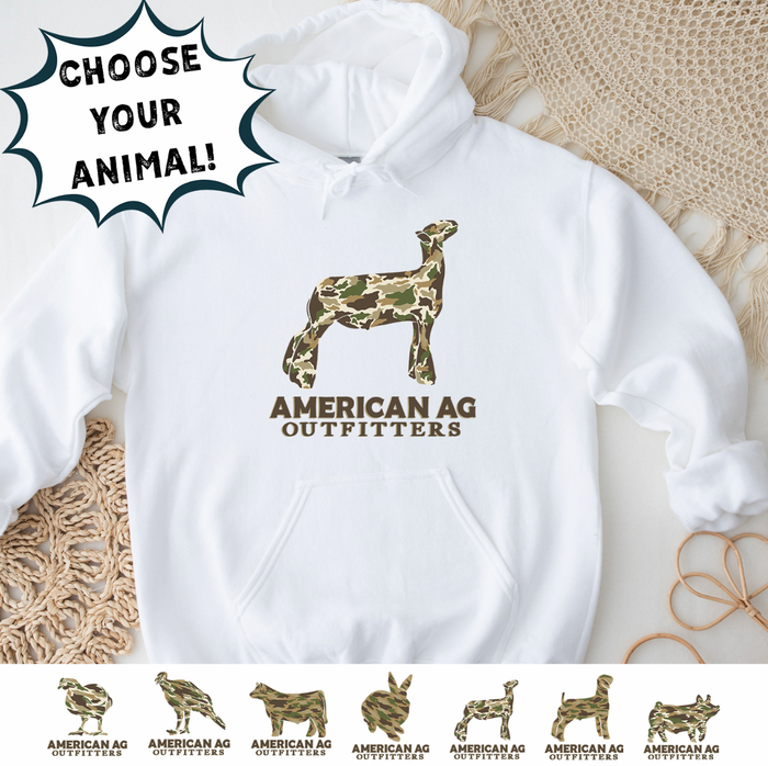 AAO CAMO ANIMAL - CHOOSE YOUR ANIMAL – Hoodie