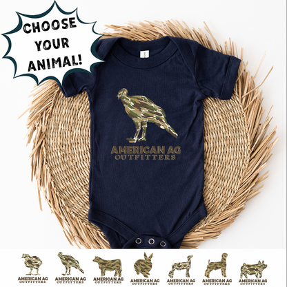 AAO CAMO ANIMAL - CHOOSE YOUR ANIMAL  – Infant/Toddler/Youth