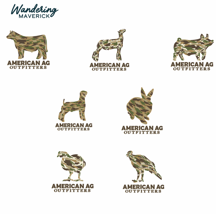AAO CAMO ANIMAL - CHOOSE YOUR ANIMAL  – Infant/Toddler/Youth