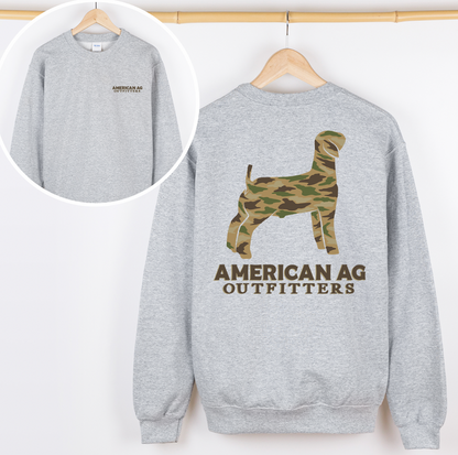 AAO Camo Goat – Crewneck - Front & Back!