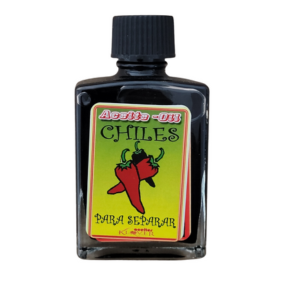 Aceite De Chiles - Chiles Oil - 1 fl. oz. Bottle