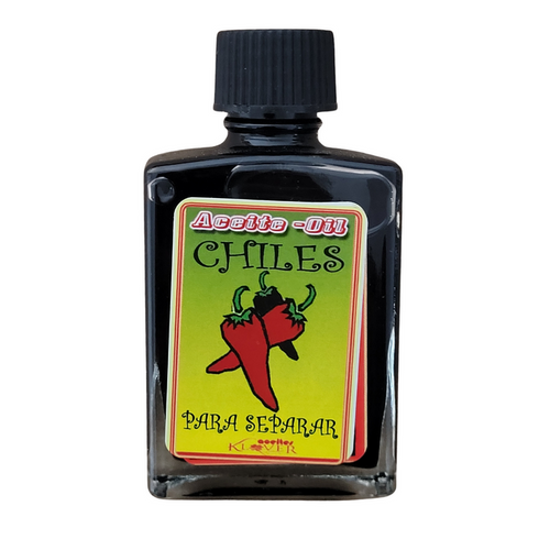 Aceite De Chiles - Chiles Oil - 1 fl. oz. Bottle