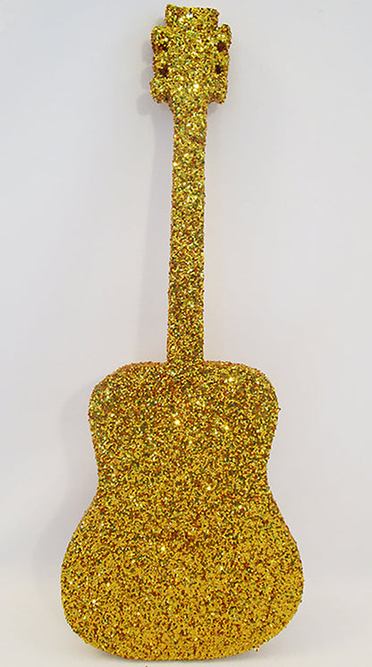 Styrofoam Acoustic Guitar cutout - Designs by Ginny