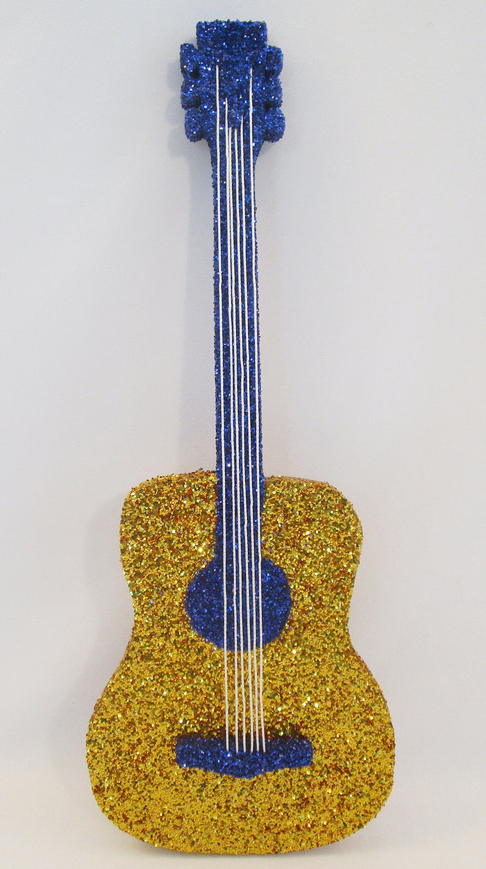 Styrofoam Acoustic Guitar cutout - Designs by Ginny