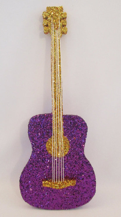 Styrofoam Acoustic Guitar cutout - Designs by Ginny