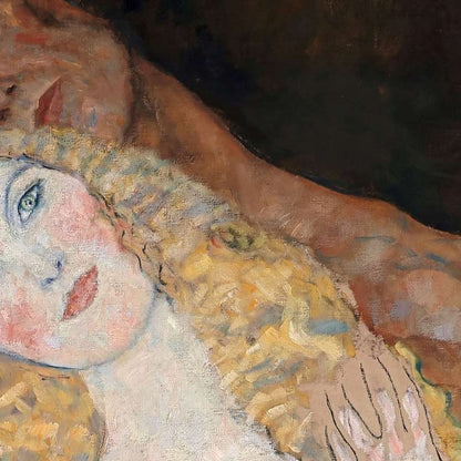 Adam and Eve by Gustav Klimt, 1917