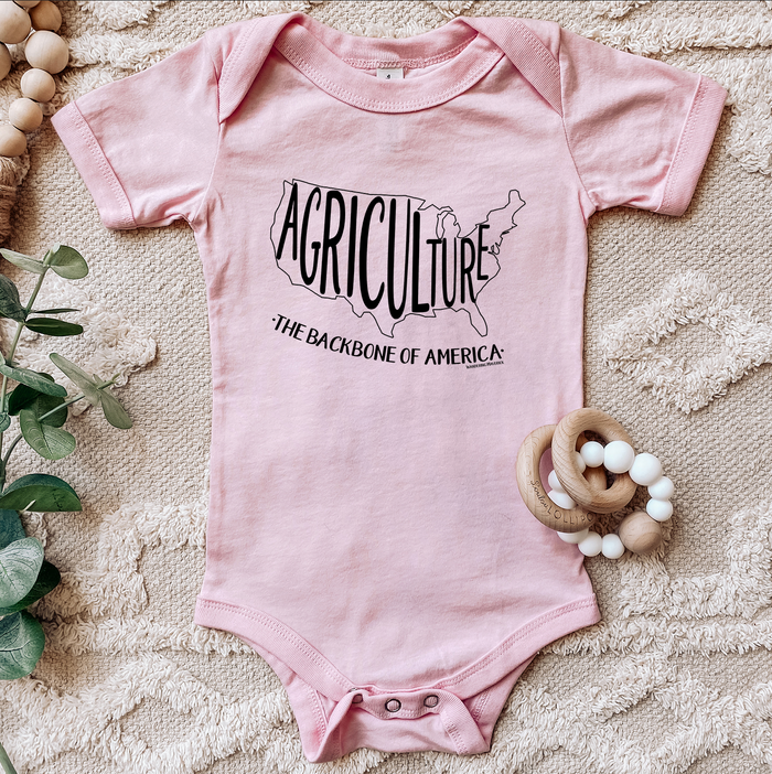 Agriculture Is The Backbone Of America - Infant/Toddler/Youth