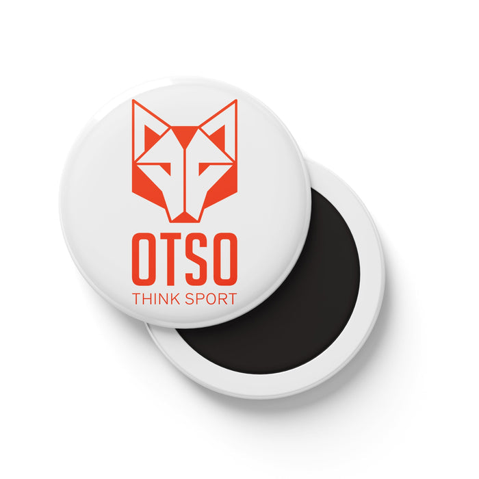 Aimants porte dossard - White & Orange
