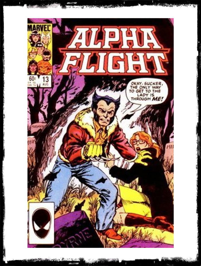 ALPHA FLIGHT - #13 WOLVERINE APP (1984 - VF+ / NM)