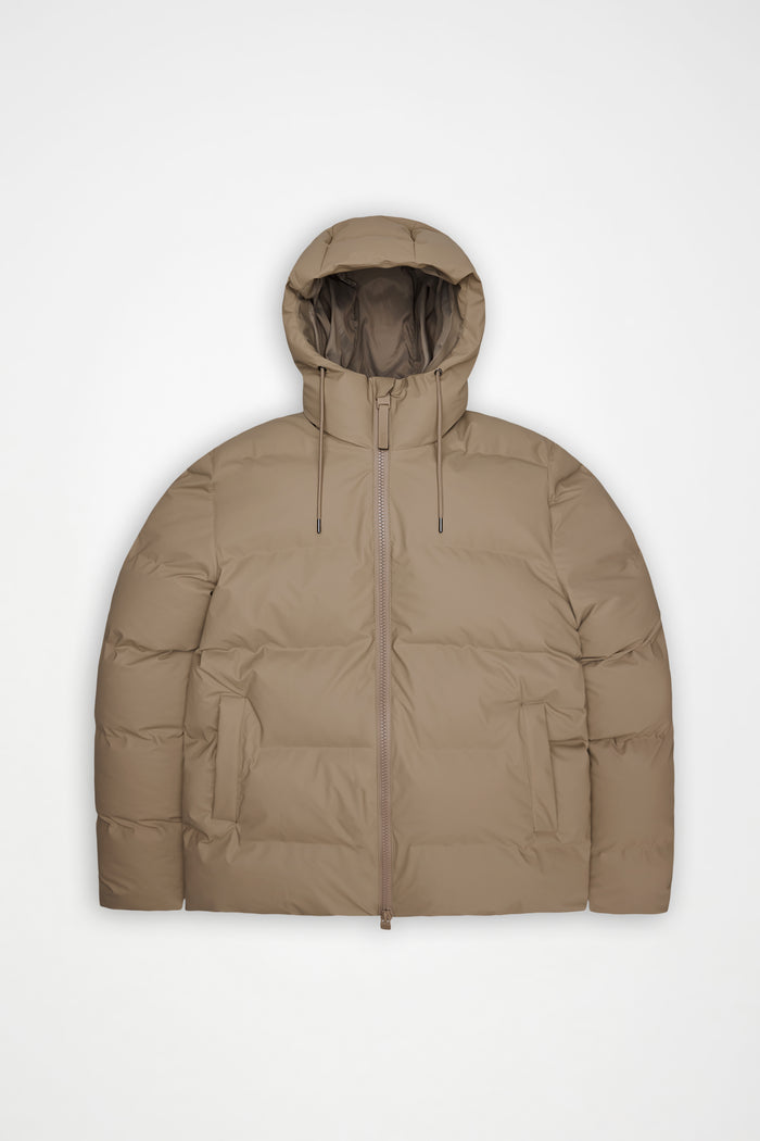 RAINS Alta Puffer Jacket Beige Jacket