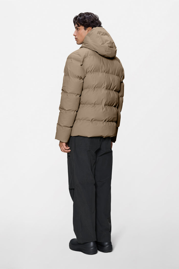 RAINS Alta Puffer Jacket Beige Jacket