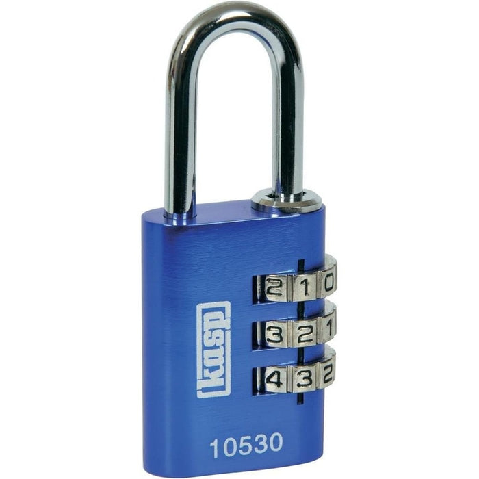 Aluminium Combination Padlock (30mm)
