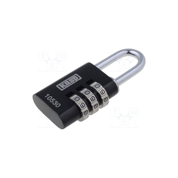 Aluminium Combination Padlock (30mm)